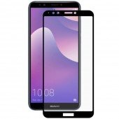Защитное стекло для HUAWEI Y7 2018 (0.3 мм, 2.5D, с чёрным Silk Screen покрытием) Защитное стекло для HUAWEI Y7 2018 (0.3 мм, 2.5D, с чёрным Silk Screen покрытием)