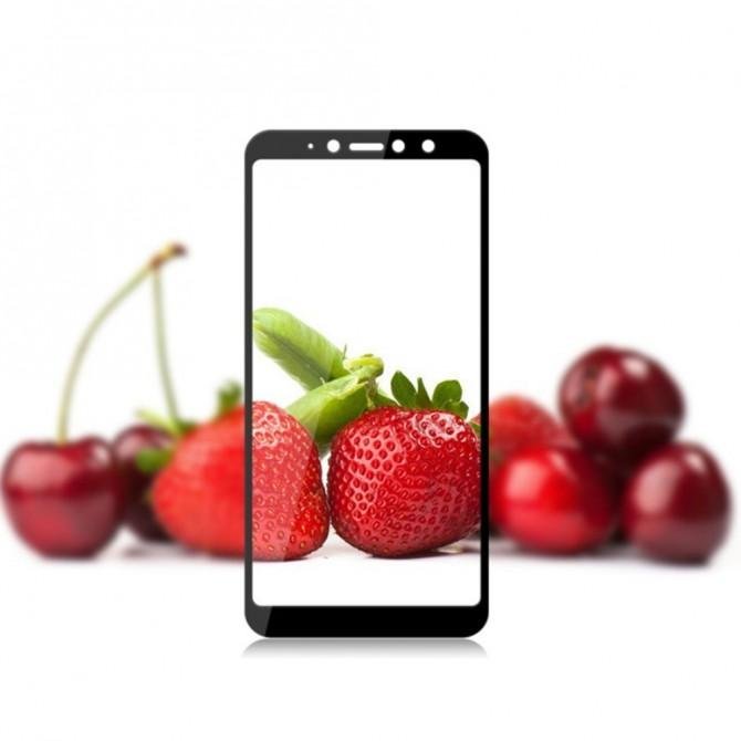 Защитное стекло для XIAOMI Redmi S2 (0.3 мм, 2.5D, с чёрным Silk Screen покрытием)-3