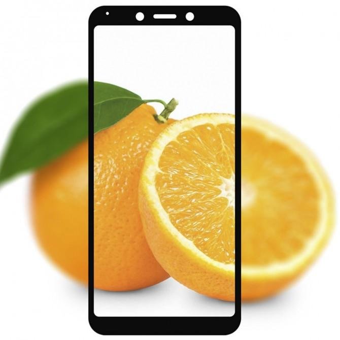 Захисне скло для XIAOMI Redmi 6/6a (0.3 мм, 2.5D, з чорним Silk Screen покриттям)-2