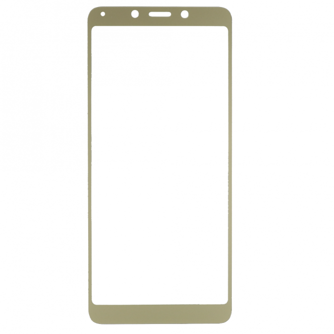Защитное стекло для XIAOMI Redmi 6/6a (0.3 мм, 2.5D, с золотистым Silk Screen покрытием)