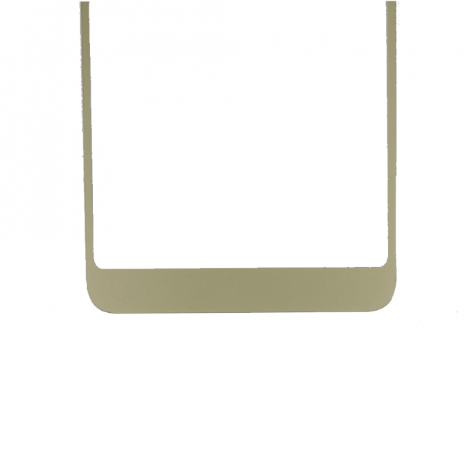 Защитное стекло для XIAOMI Redmi 6/6a (0.3 мм, 2.5D, с золотистым Silk Screen покрытием)-2