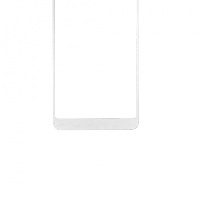 Защитное стекло для XIAOMI Redmi 6/6a (0.3 мм, 2.5D, с белым Silk Screen покрытием)-2