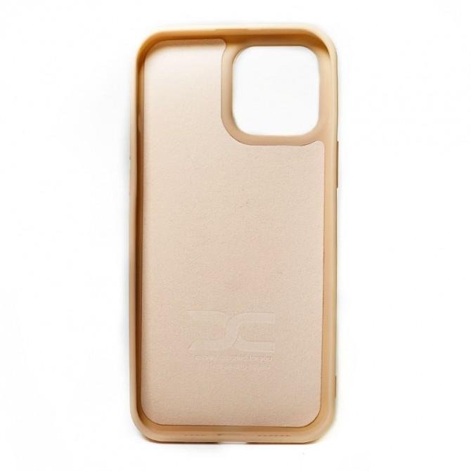 Оригінальний силіконовий чохол для iPhone 13 Pro Max Світло Коричневий FULL (без лого)-1
