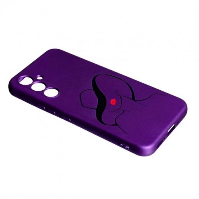 Чехол-накладка Art Soft Case Samsung A346 Galaxy A34 GIrl in Hat-2