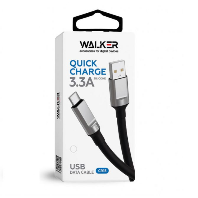 Кабель USB WALKER C915 Type-C White-3