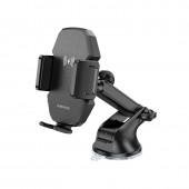 Холдер Borofone BH214 Central Console Wireless Charger 15W Black