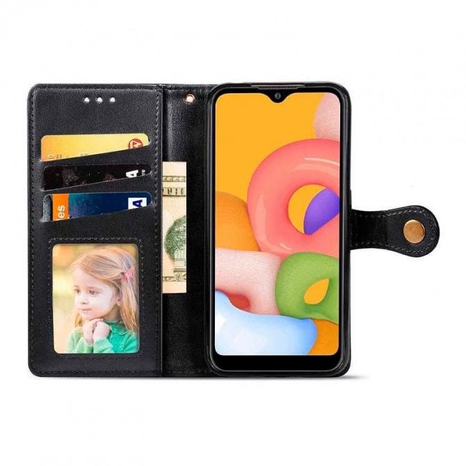 Чехол-книжка GETMAN Gallant for Xiaomi Redmi Note 10 Pro/Note 10 Pro Max Black-1