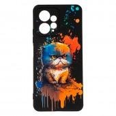 Чехол Gelius Print Case UV для Xiaomi Redmi Note 12 4G Fluffy Cat