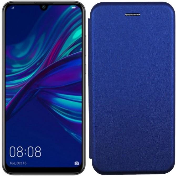 Чехол книжка U-Like Best для Huawei Y7 2019 Blue