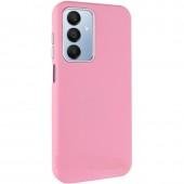 Шкіряний чохол Leather Case Metal Buttons для Xiaomi Redmi 14C / Poco C75 Light Pink