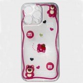 Чохол 3D M&M`s series for iPhone 15 Pro Bear Red Чохол 3D M&M`s series for iPhone 15 Pro Bear Red