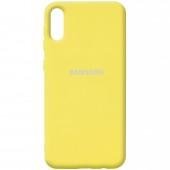 Чохол Soft Case Samsung A022 Galaxy A02 Жовтий FULL