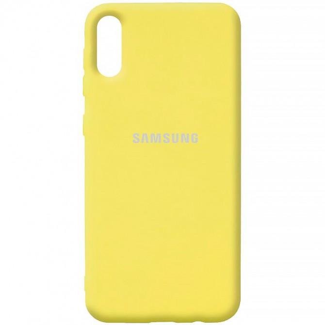 Чехол Soft Case Samsung A022 Galaxy A02 Желтый FULL