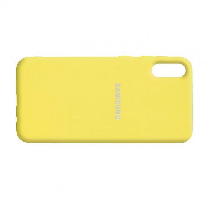 Чехол Soft Case Samsung A022 Galaxy A02 Желтый FULL-3