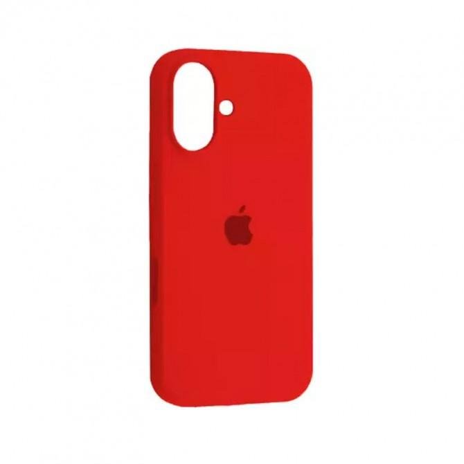 Силіконовий чохол для iPhone 16 Plus Red FULL