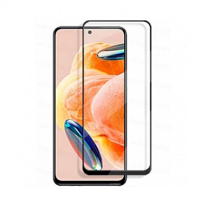 Защитное стекло для XIAOMI Redmi Note 12 4G Full Glue (0.3 мм, 2.5D, черное)