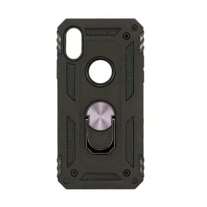 Чехол HONOR Hard Defence Series iPhone Xr Black (with magnet)