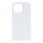 Силиконовый чехол для iPhone 13 Белый FULL (NO LOGO)