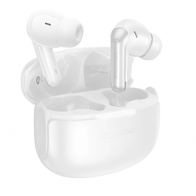 Наушники Stereo Bluetooth Headset Borofone FQ9 White-1