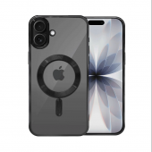 Силіконовий чохол SHINING with MagSafe для iPhone 17 Чорний