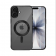 Силиконовый чехол SHINING with MagSafe для iPhone 17 Черный