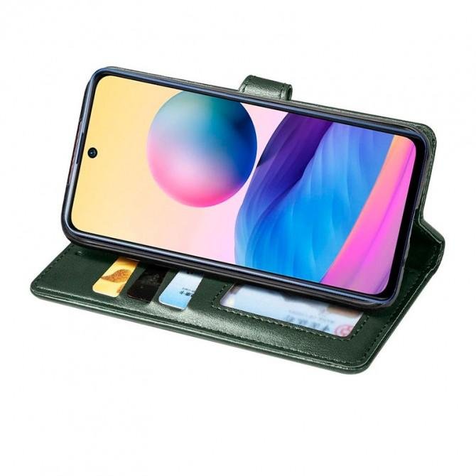 Чехол-книжка GETMAN Gallant for Samsung A05s Green-1