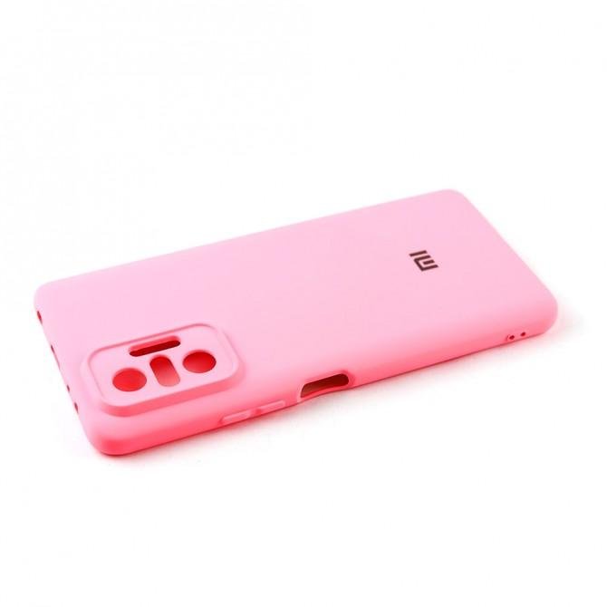Чохол Soft Case для Xiaomi Redmi Note 10 Pro Рожевий FULL-3