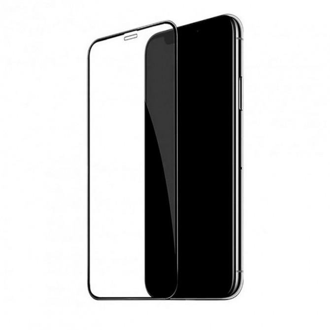 Защитное стекло ARC для Apple iPhone 14 Pro Max (0.3 мм, 4D черное)-1