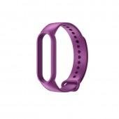 Ремінець для браслета Mi Band 5/6/7  (Silicon) Bronze Violet