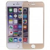 Защитное стекло для APPLE iPhone 6 (0.3 мм, 4D/5D золотистое)