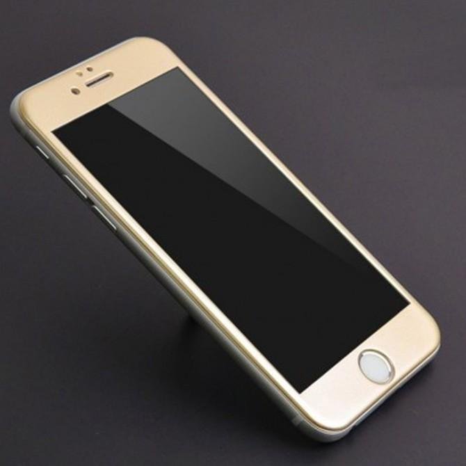 Захисне скло для APPLE iPhone 6 Plus (0.3 мм, 4D/5D золотисте)-3