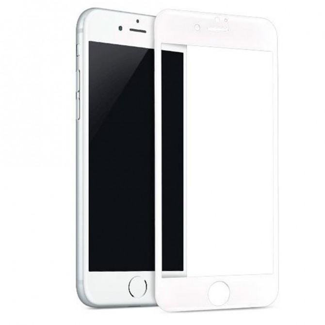 Защитное стекло для APPLE iPhone 7/8 (0.2 мм, 5D белое)-1