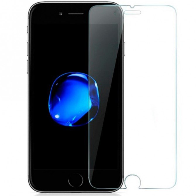 Защитное стекло для APPLE iPhone 7/8 (0.2мм, 2.5D) акриловое-1
