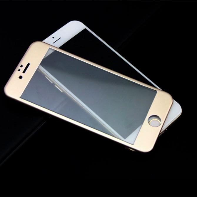 Захисне скло для APPLE iPhone 7/8 Plus золотисте (0.3 мм, 2.5D) комплект 2 шт.-3