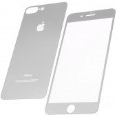 Защитное стекло для APPLE iPhone 7/8 Plus серебристое (0.3 мм, 2.5D) комплект 2 шт. Защитное стекло для APPLE iPhone 7/8 Plus серебристое (0.3 мм, 2.5D) комплект 2 шт.