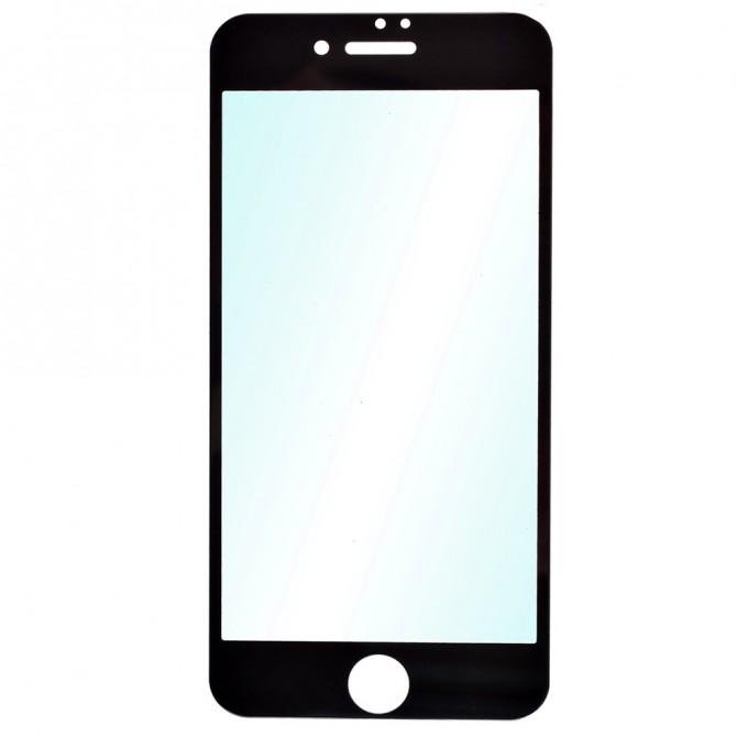 Защитное стекло для APPLE iPhone 7/8 чёрное (0.3 мм, 2.5D) комплект 2 шт.-2