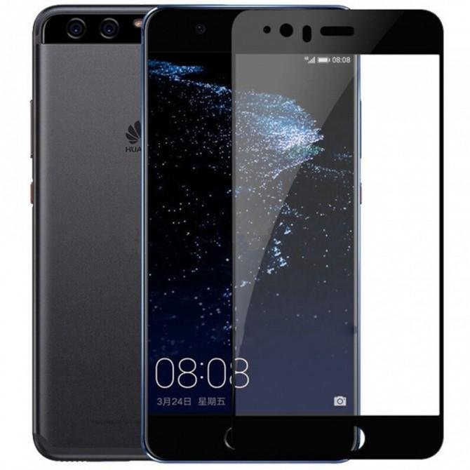 Защитное стекло для HUAWEI P10 (0.3 мм, 2.5D, с чёрным Silk Screen покрытием)