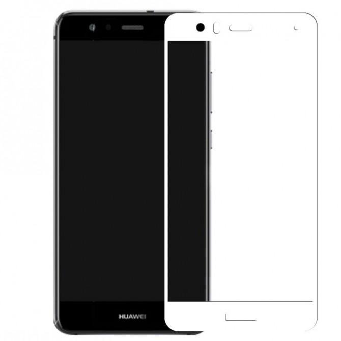 Защитное стекло для HUAWEI P10 Lite (0.3 мм, 2.5D, с белым Silk Screen покрытием)