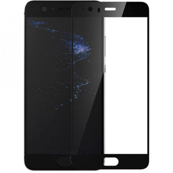 Защитное стекло для HUAWEI P10 Plus (0.3 мм, 2.5D, с чёрным Silk Screen покрытием)