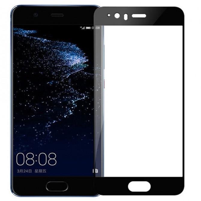 Защитное стекло для HUAWEI P10 Plus (0.3 мм, 2.5D, с чёрным Silk Screen покрытием)-1