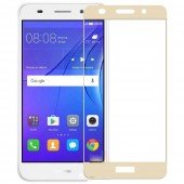 Защитное стекло для HUAWEI Y3 2017 (0.3 мм, 2.5D, с золотистым Silk Screen покрытием) Защитное стекло для HUAWEI Y3 2017 (0.3 мм, 2.5D, с золотистым Silk Screen покрытием)
