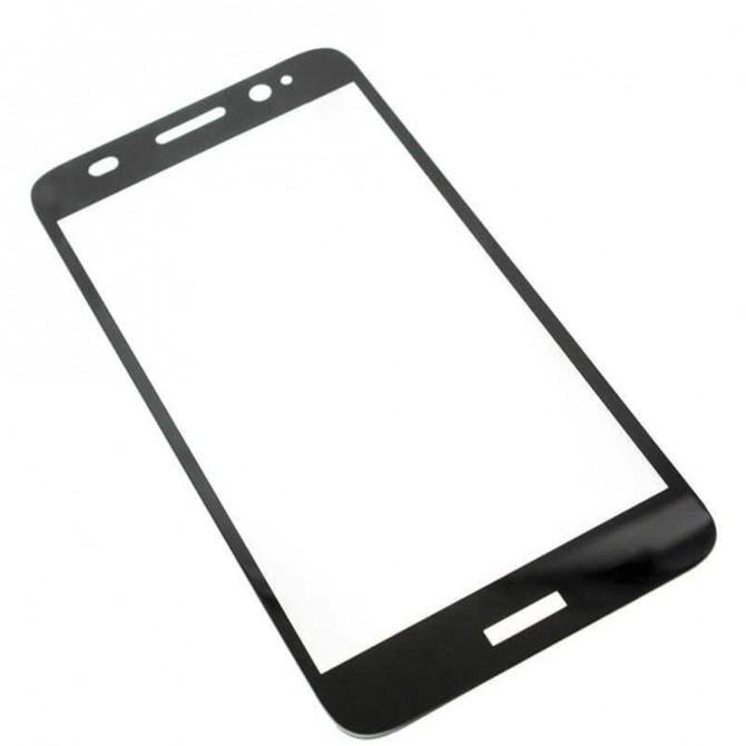 Захисне скло для HUAWEI Y3 2017 (0.3 мм, 2.5D, з чорним Silk Screen покриттям)-2