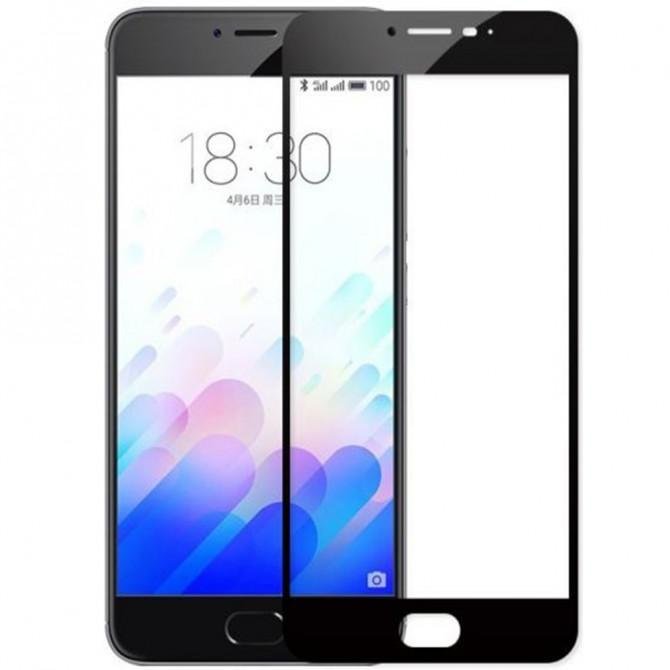 Защитное стекло для MEIZU M3 Note (0.3 мм, 2.5D, с чёрным Silk Screen покрытием)-1