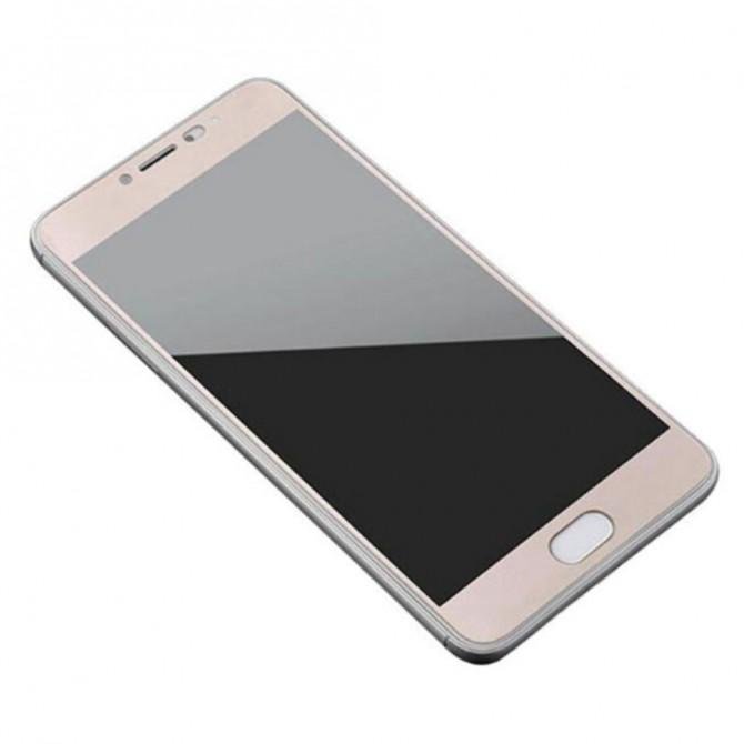 Захисне скло для MEIZU M3e (0.3 мм, 2.5D, із золотим Silk Screen покриттям)-2