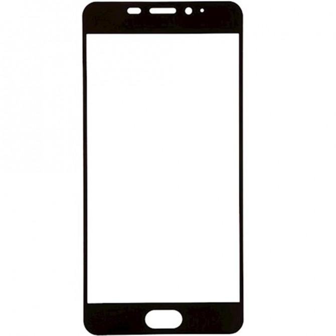 Захисне скло для MEIZU M3e (0.3 мм, 2.5D, з чорним Silk Screen покриттям)-2