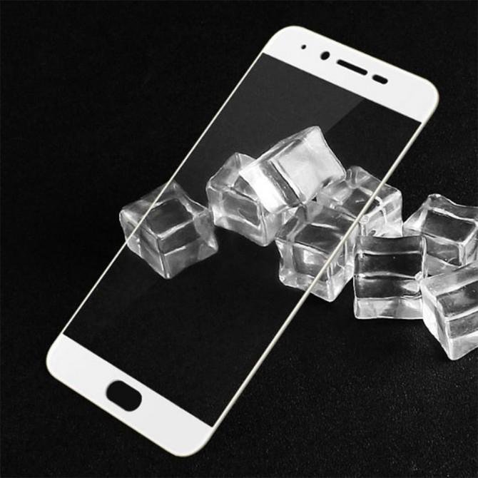 Защитное стекло для MEIZU M5 (0.3 мм, 2.5D, с белым Silk Screen покрытием)-2