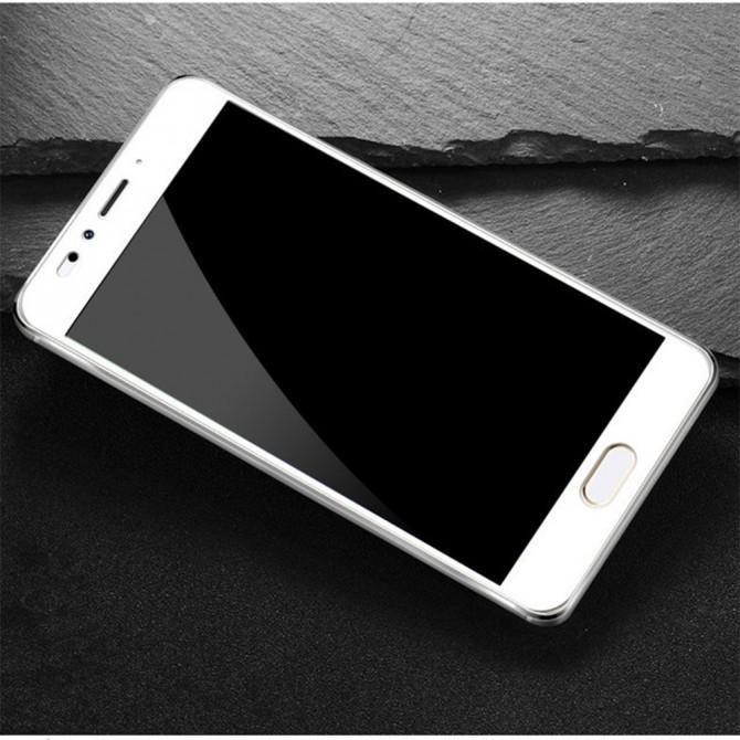 Защитное стекло для MEIZU M5c (0.3 мм, 2.5D, с белым Silk Screen покрытием)-2