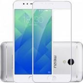 Защитное стекло для MEIZU M5s (0.3 мм, 2.5D, с белым Silk Screen покрытием)