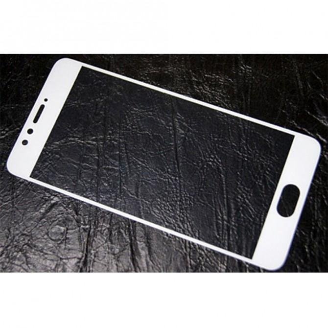 Захисне скло для MEIZU M5s (0.3 мм, 2.5D, з білим Silk Screen покриттям)-2
