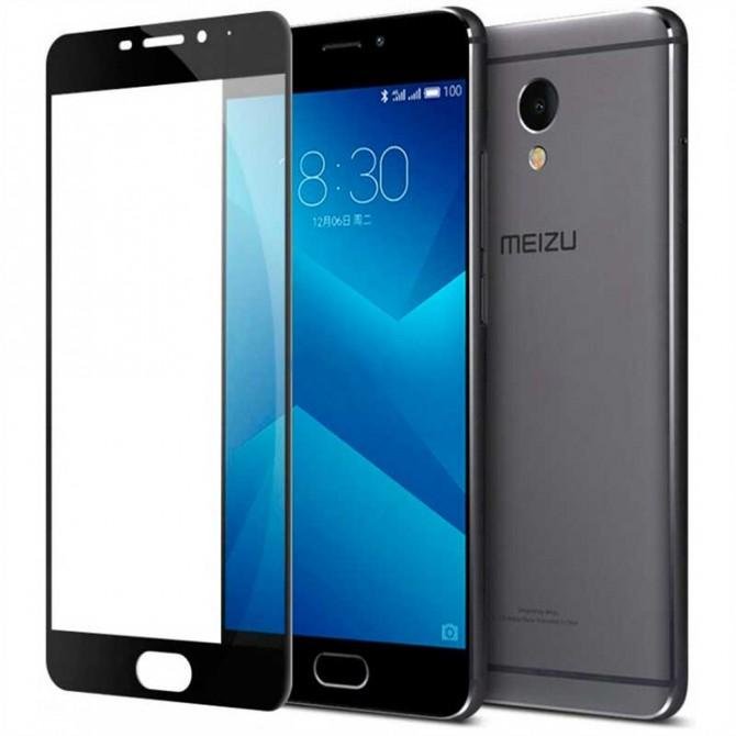 Защитное стекло для MEIZU M6 (0.3 мм, 2.5D, с чёрным Silk Screen покрытием)-1